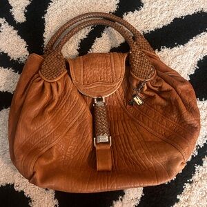 Fendi Spy Bag—Honey Brown—Good Vintage Condition